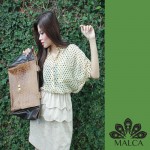 Malcaist Croco Leather Bag